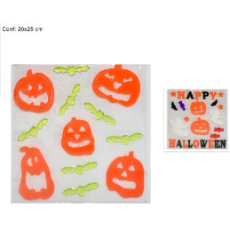 Vetrofania Gel Halloween - 2 mod ass