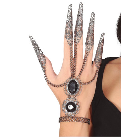 Bracciale guanto in metallo