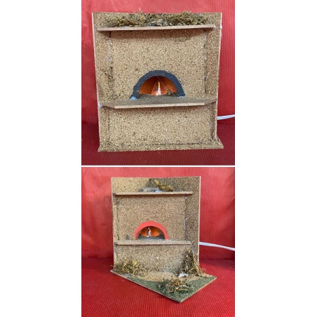 Forno con luce mod ass