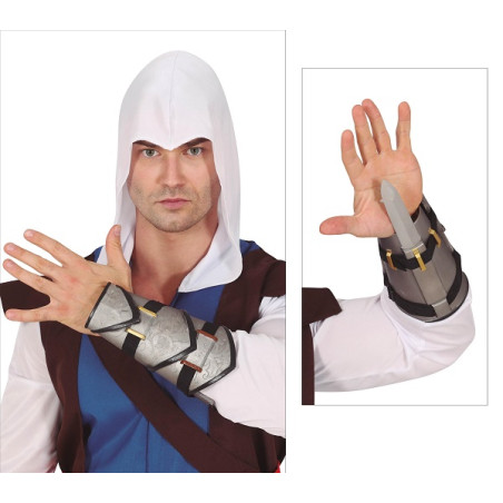 Bracciale Ninja con pugnale 30 cm