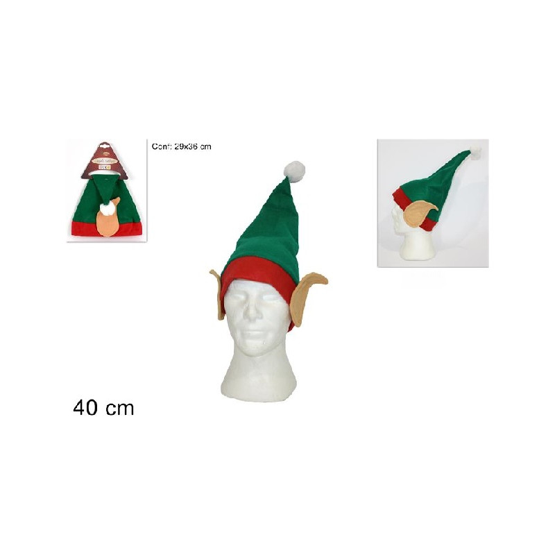 Cappello Elfo con orecchie