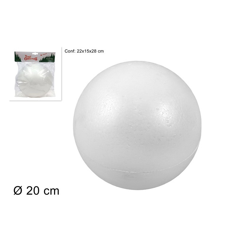 PALLA in polistirolo 20 cm