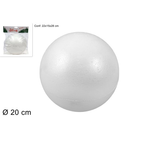 PALLA in polistirolo 20 cm