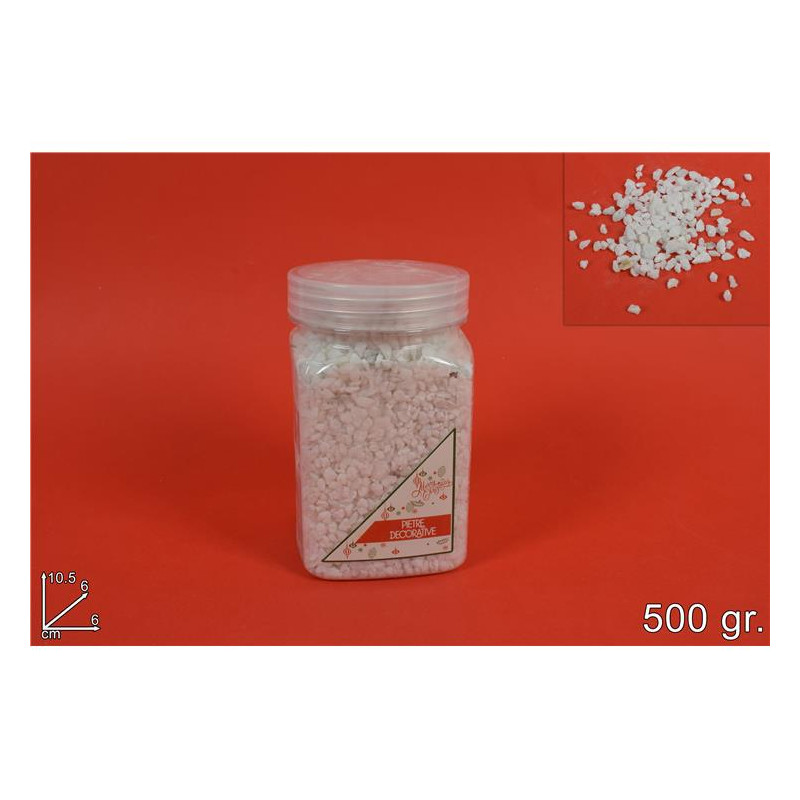 Sassolino Bianco 500 gr in barattolo