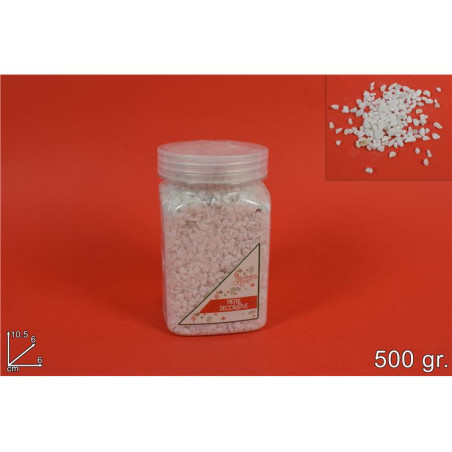 Sassolino Bianco 500 gr in barattolo