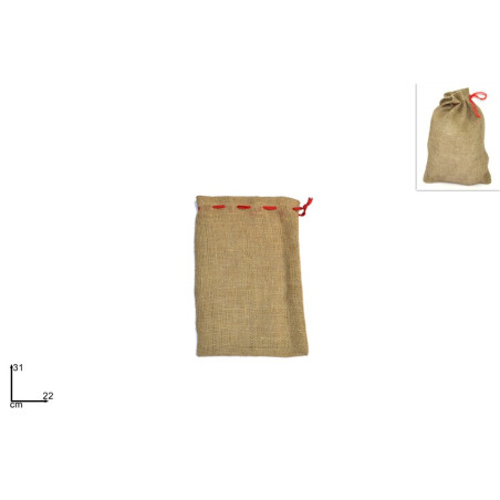 Sacco Juta 22x31 cm