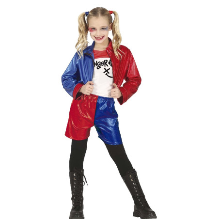 Costume HARLEY QUINN - Tg 3/4 anni