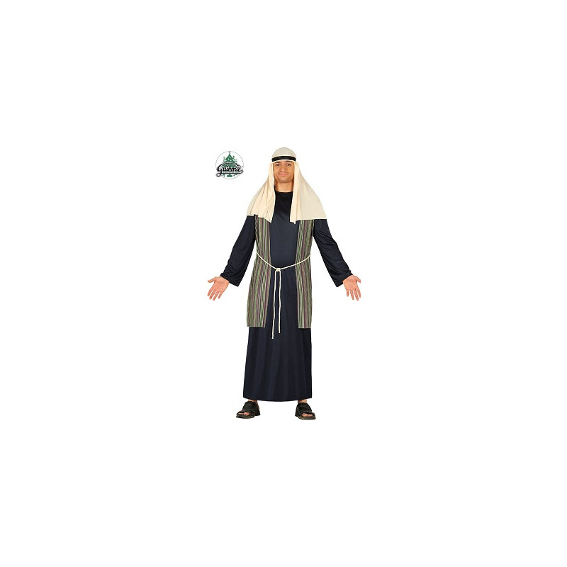 Costume PASTORE Blu' - Tg L 52/54