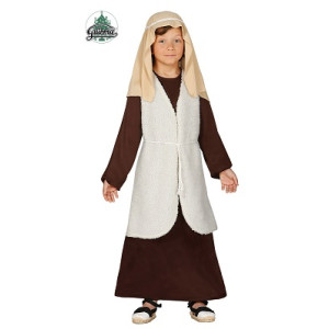 Costume PASTORE Marrone - Tg 3/4 anni