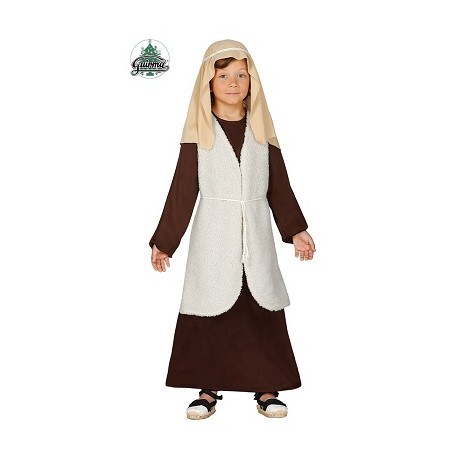 Costume PASTORE Marrone - Tg 7/9 anni