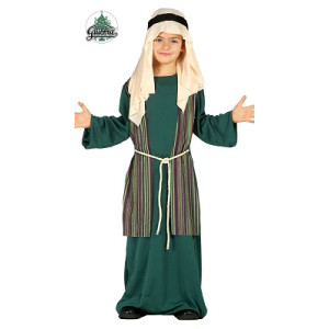 Costume PASTORE Verde - Tg 10/12 anni
