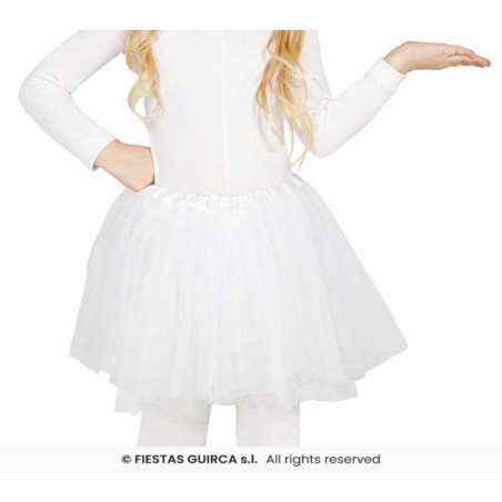 Tutu' Bianco Bambina 30 cm