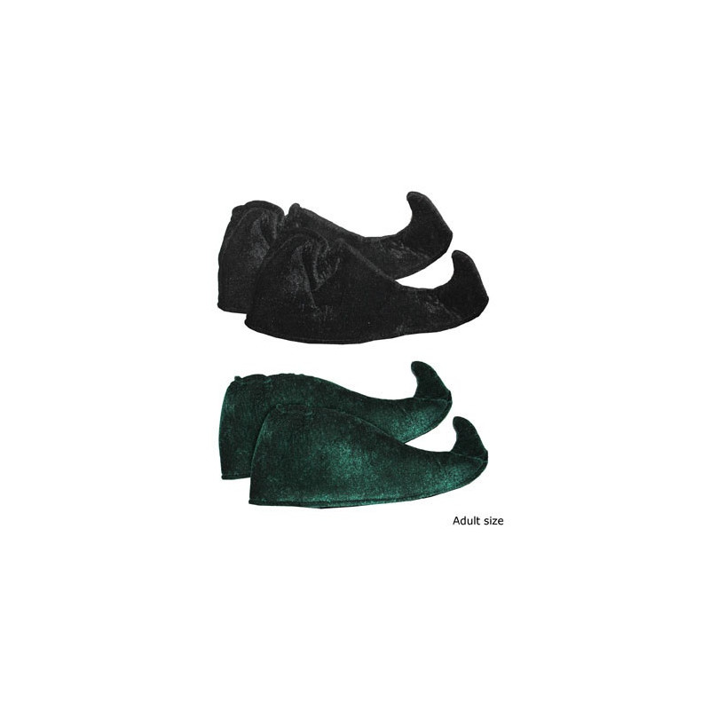 Copriscarpe Elfo Verde in velluto