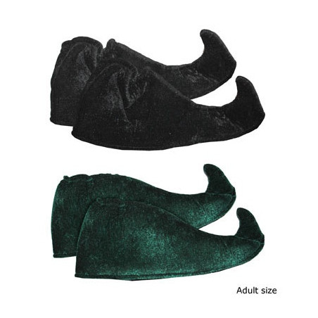 Copriscarpe Elfo Verde in velluto