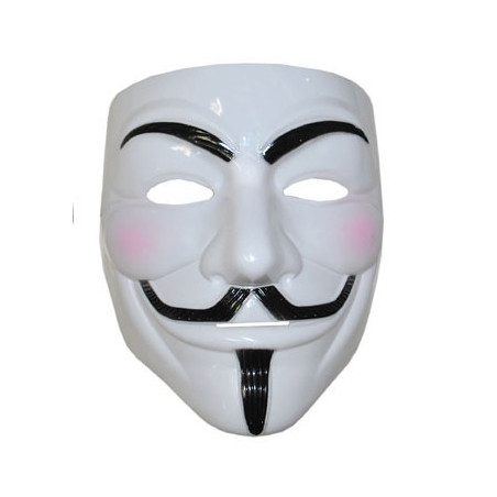 Maschera V for Vendetta Bianca