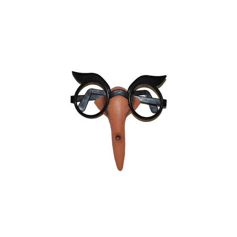 Occhiali Befana Strega con Naso