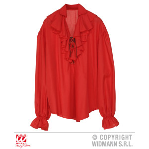 Camicia PIRATA Rossa - Tg M/L 50/54