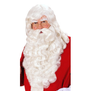 Parrucca Babbo Natale con barba