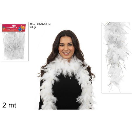 Boa Bianco 2 mt - 40 gr