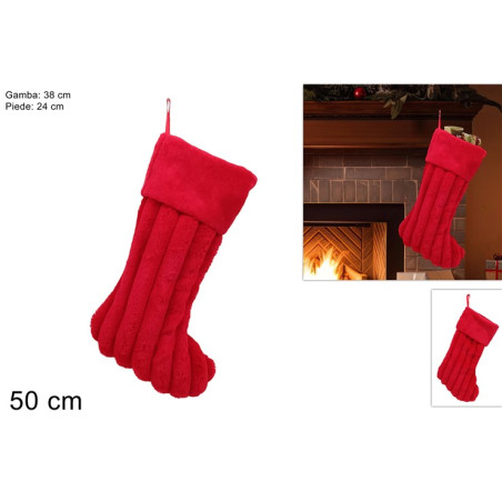 Calza Befana Rossa 50 cm