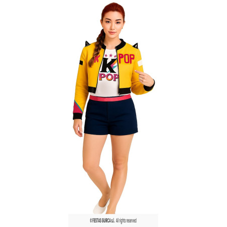 Costume K-POP STAR NOVA Gialla - Tg S 40/42