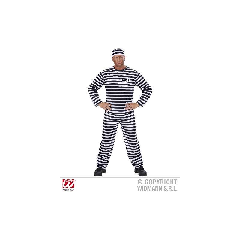 Costume CARCERATO - Tg XXL 58/60
