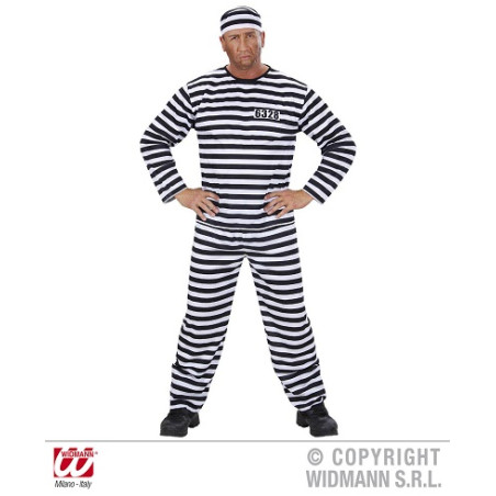 Costume CARCERATO - Tg XXL 58/60