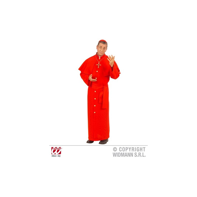 Costume CARDINALE Rosso - Tg L 52/54