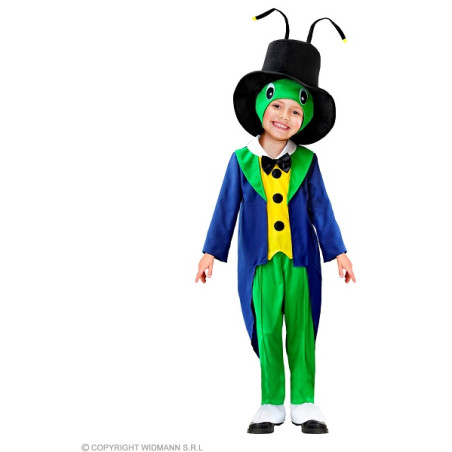 Costume GRILLO - Tg S 5/7 anni 128 cm