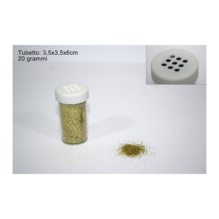 Brillantini Oro 20 gr in tubetto