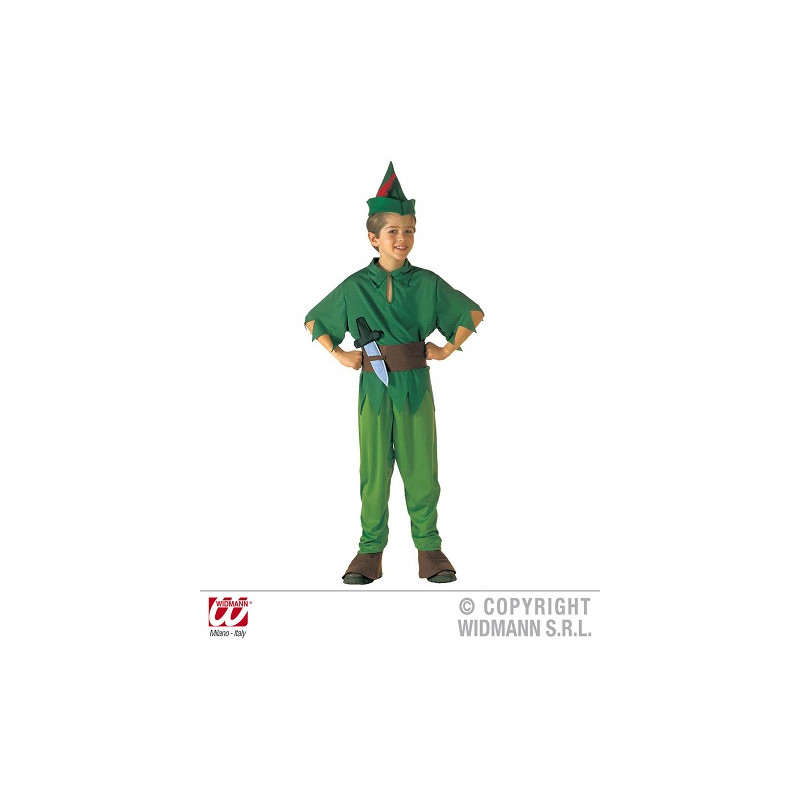 Costume PETER PAN - Tg M 8/10 anni 140 cm