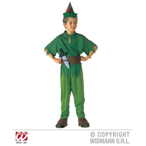 Costume PETER PAN - Tg S 5/7 anni 128 cm