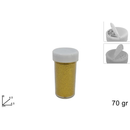 Brillantini Oro 70 gr in tubetto