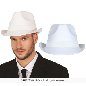 Borsalino Bianco in raso