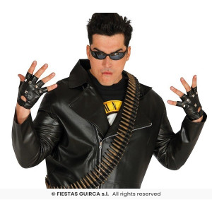 Guanti Punk con borchie