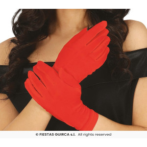 Guanti Rossi Corti 25 cm