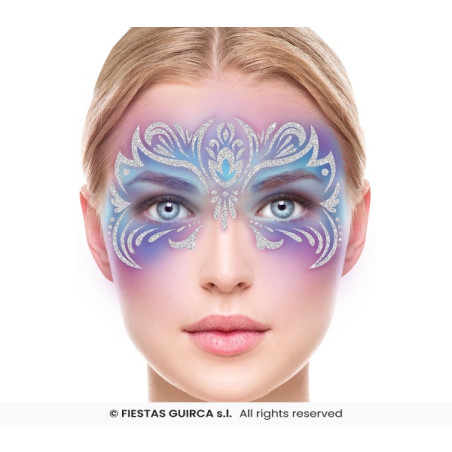 Adesivi Trucco Viso Fantasy Glitter