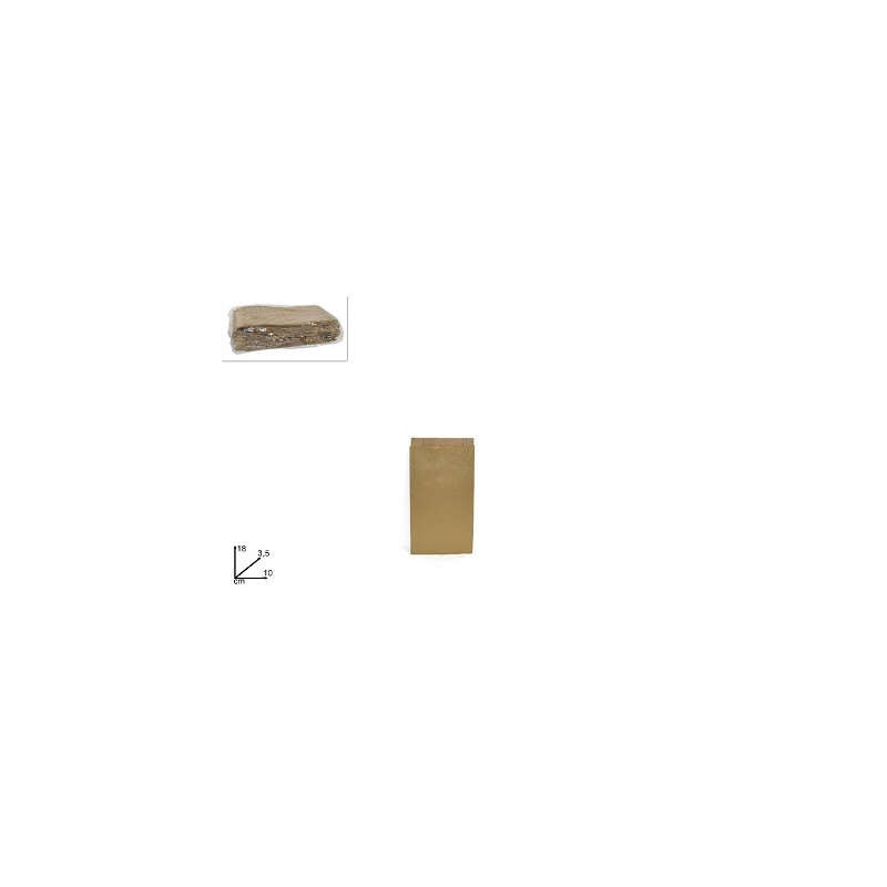 Busta Oro in carta 10x18x3,5 cm
