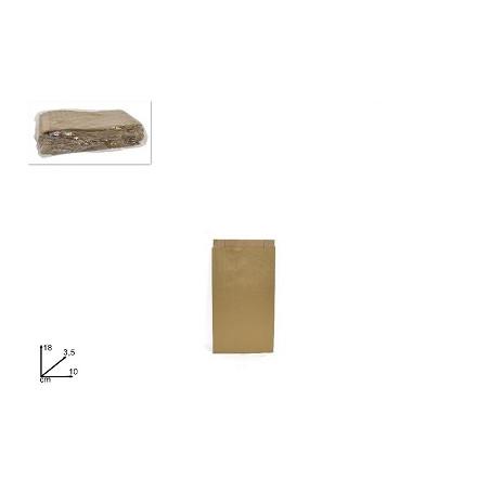 Busta Oro in carta 10x18x3,5 cm