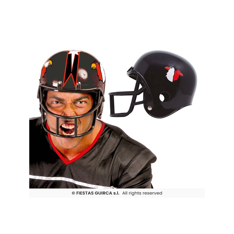 Casco Rugby Nero