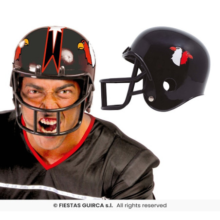 Casco Rugby Nero