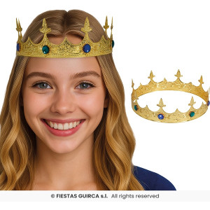 Corona Oro Medievale in metallo