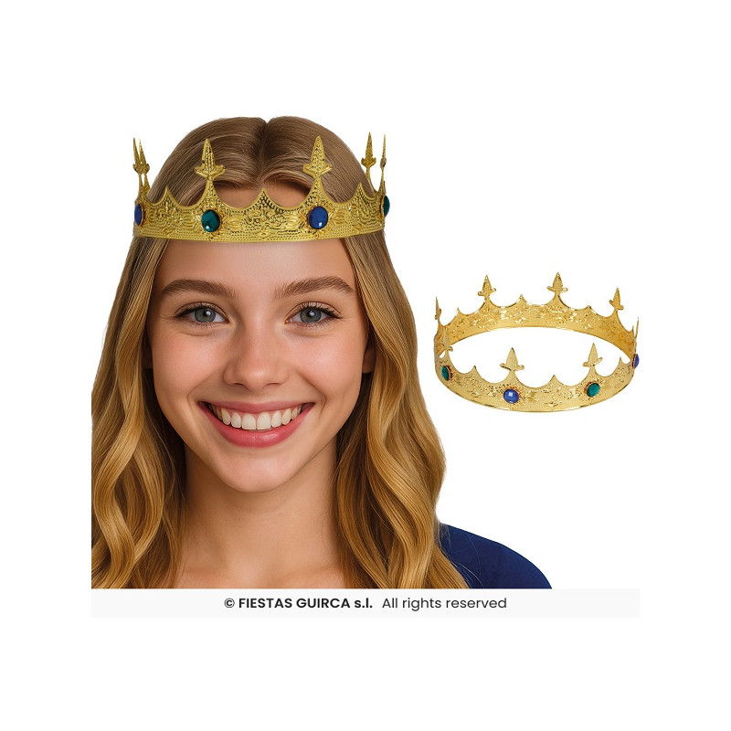 Corona Oro Medievale in metallo