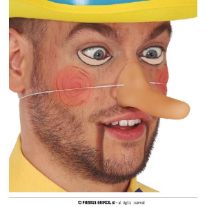Naso Pinocchio con elastico Bambino