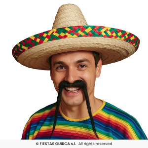 Sombrero Messicano in paglia 50 cm