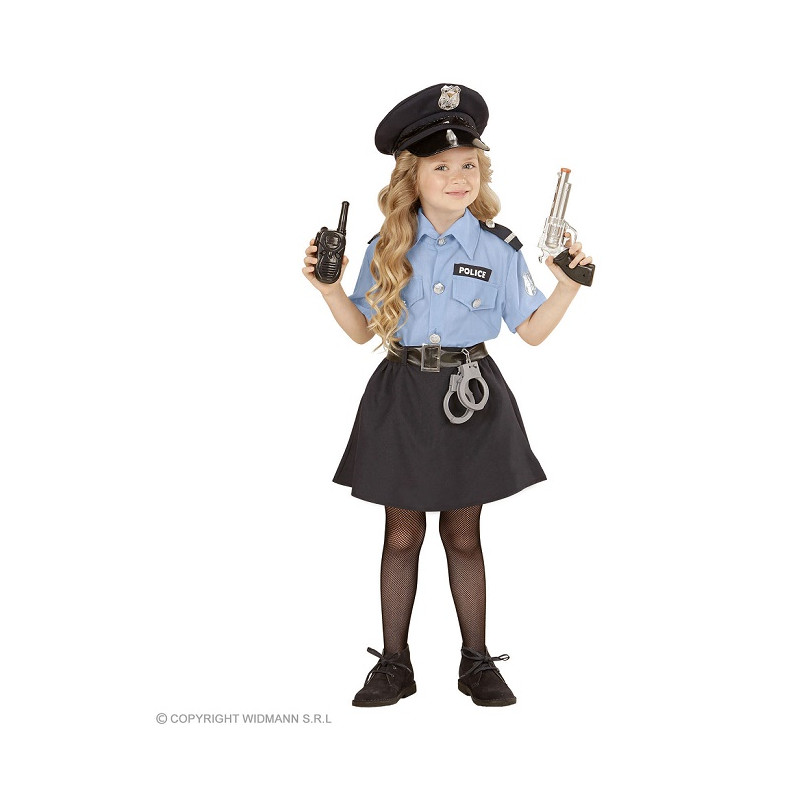 Costume POLIZIOTTA - Tg 2/3 anni 104 cm