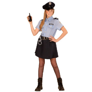 Costume POLIZIOTTA - Tg M 8/10 anni 140 cm