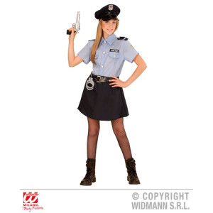 Costume POLIZIOTTA - Tg S 5/7 anni 128 cm