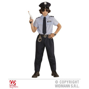 Costume POLIZIOTTO - Tg M 8/10 anni 140 cm