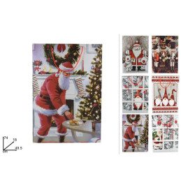 Busta Regalo Natalizia Jumbo 74x49,5x17 cm